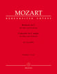 Oboe Concerto in C Kv314-Score Orchestra Scores/Parts sheet music cover